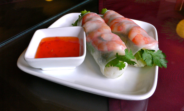 Hanoi Bistro Fresh Shrimp Rolls