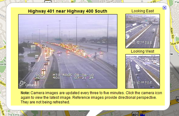401 Closed by Police