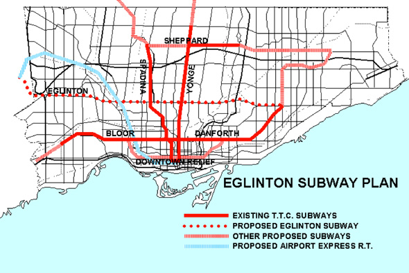 Eglinton West Subway Line